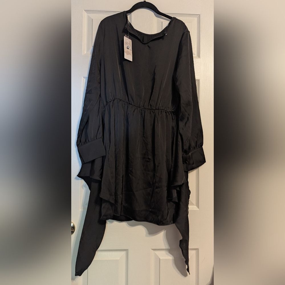 Creative Concept Elegant Black Mini Dress NWT
